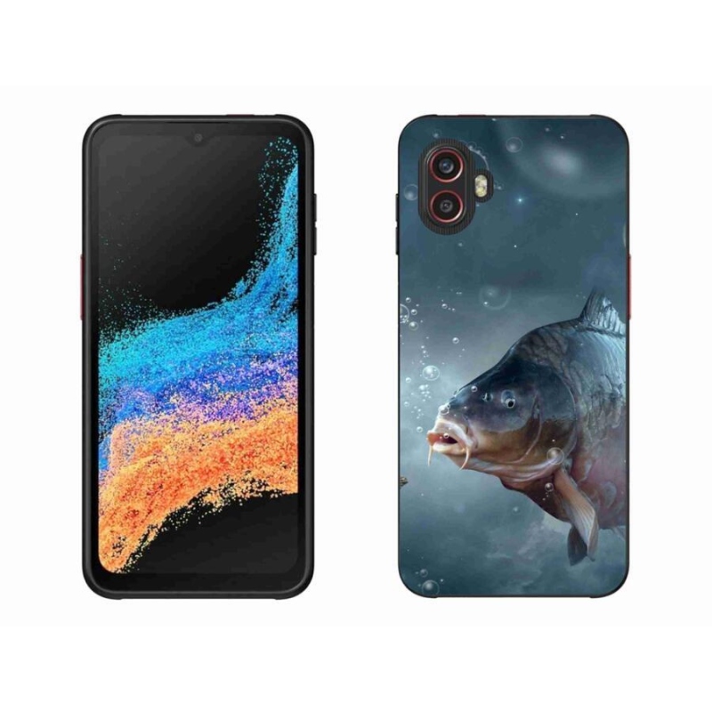 Gélový kryt mmCase na mobil Samsung Galaxy Xcover 6 Pro - kapor a bublinky