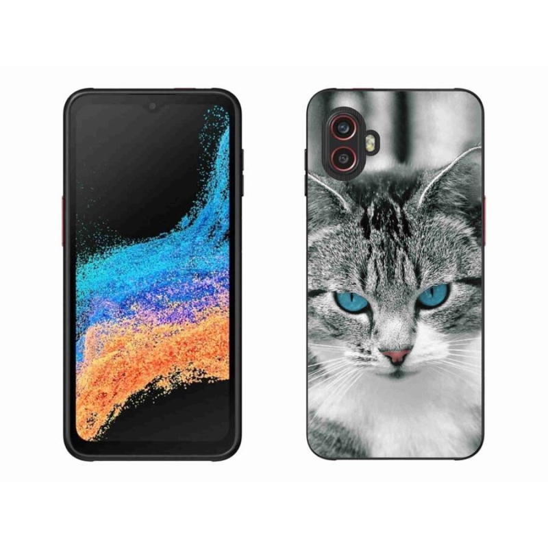 Gélový kryt mmCase na mobil Samsung Galaxy Xcover 6 Pro - mačacie pohľad 1