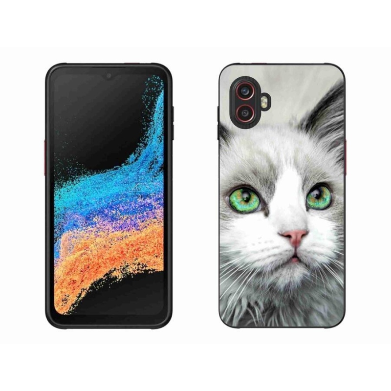 Gélový kryt mmCase na mobil Samsung Galaxy Xcover 6 Pro - mačacie pohľad