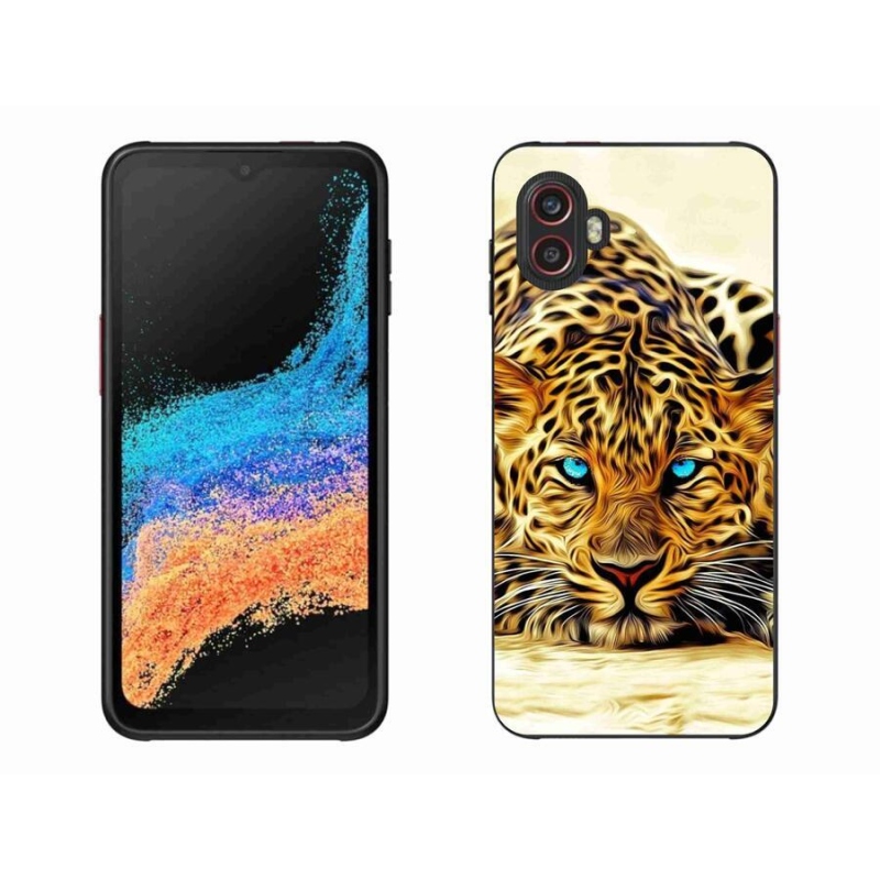 Gélový kryt mmCase na mobil Samsung Galaxy Xcover 6 Pro - kreslený tiger