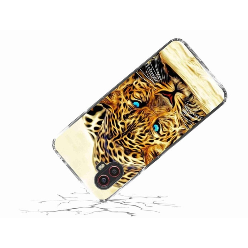 Gélový kryt mmCase na mobil Samsung Galaxy Xcover 6 Pro - kreslený tiger