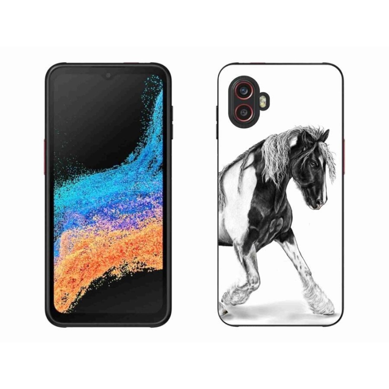 Gélový kryt mmCase na mobil Samsung Galaxy Xcover 6 Pro - kôň