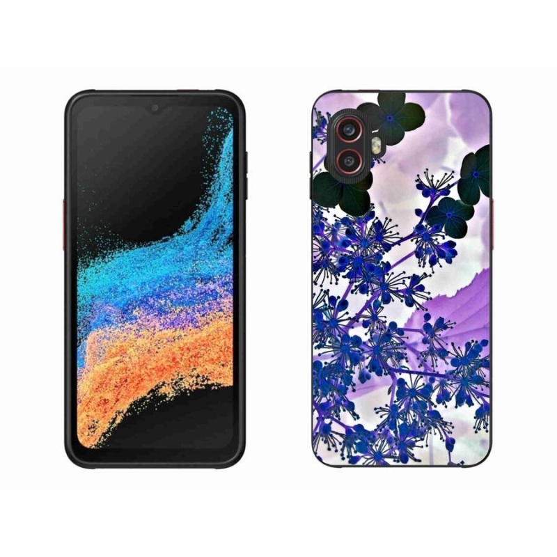 Gélový kryt mmCase na mobil Samsung Galaxy Xcover 6 Pro - kvet hortenzie