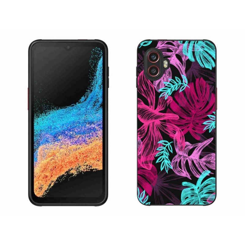 Gélový kryt mmCase na mobil Samsung Galaxy Xcover 6 Pro - kvety 1