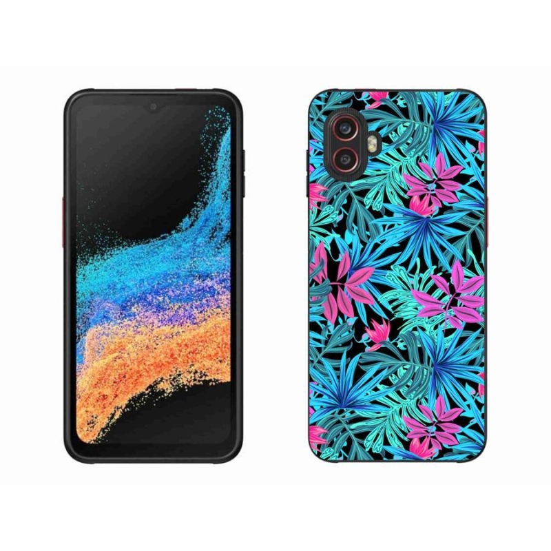 Gélový kryt mmCase na mobil Samsung Galaxy Xcover 6 Pro - kvety 3