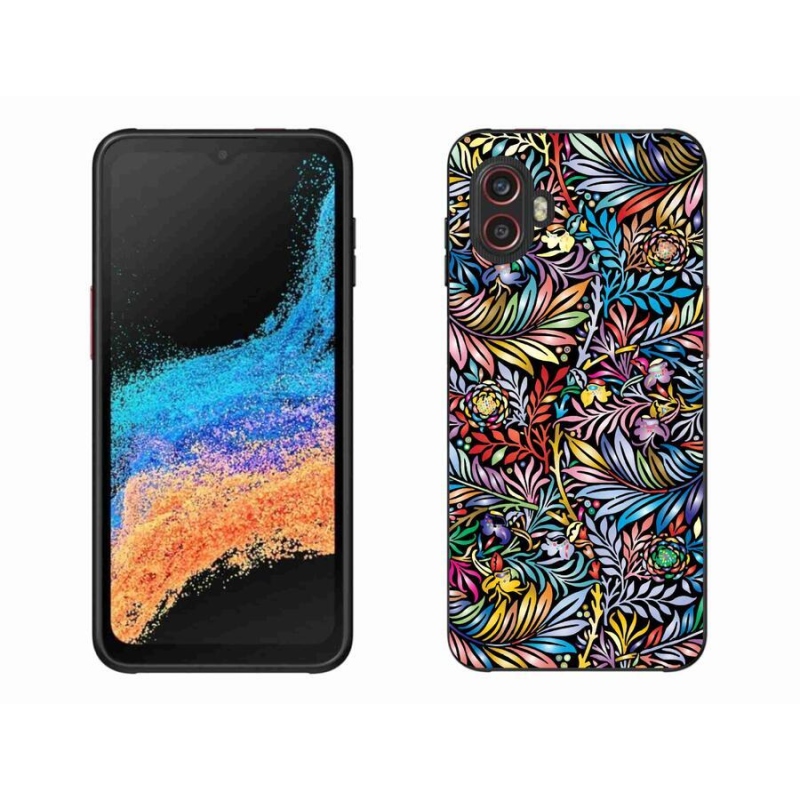 Gélový kryt mmCase na mobil Samsung Galaxy Xcover 6 Pro - kvety 5