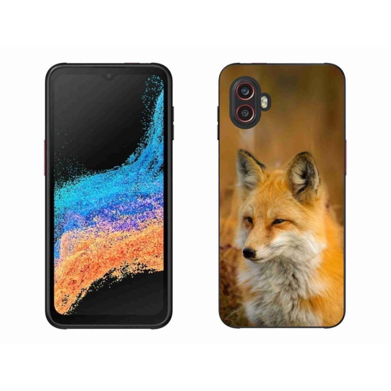 Gélový kryt mmCase na mobil Samsung Galaxy Xcover 6 Pro - líška