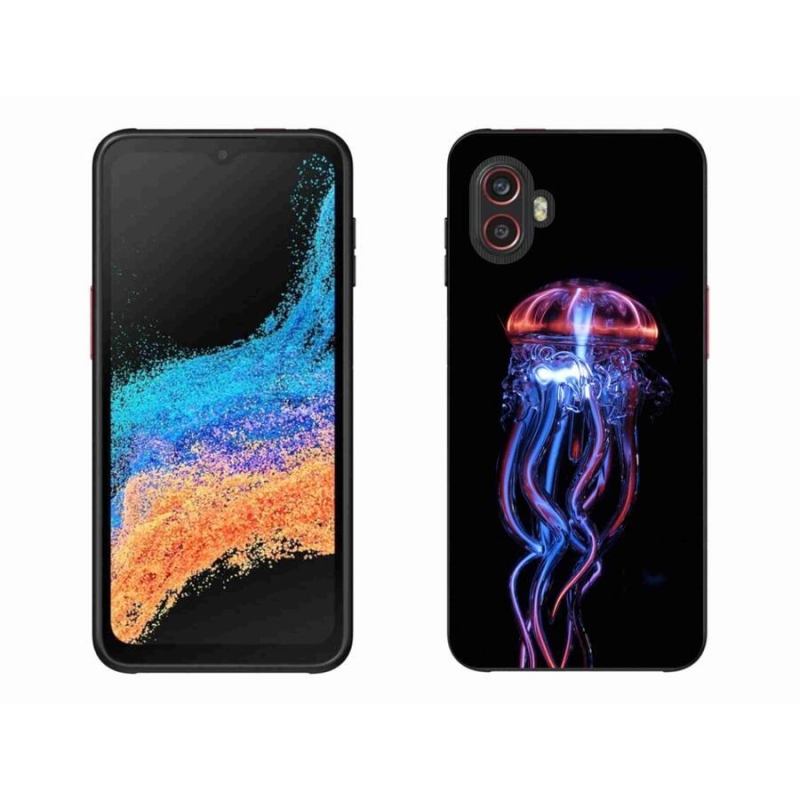 Gélový kryt mmCase na mobil Samsung Galaxy Xcover 6 Pro - medúza