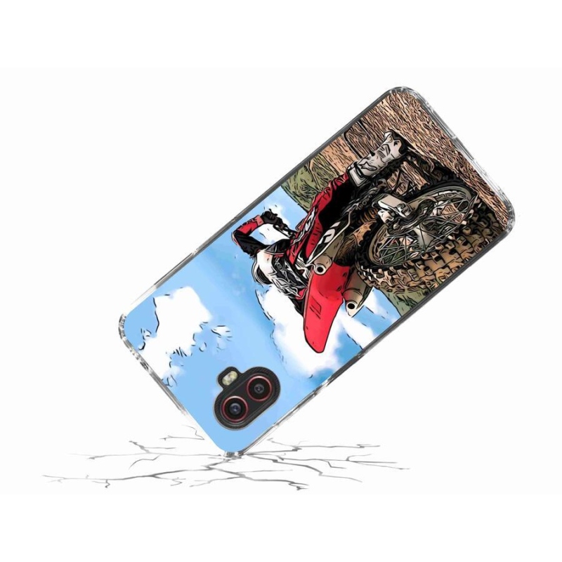 Gélový kryt mmCase na mobil Samsung Galaxy Xcover 6 Pro - moto