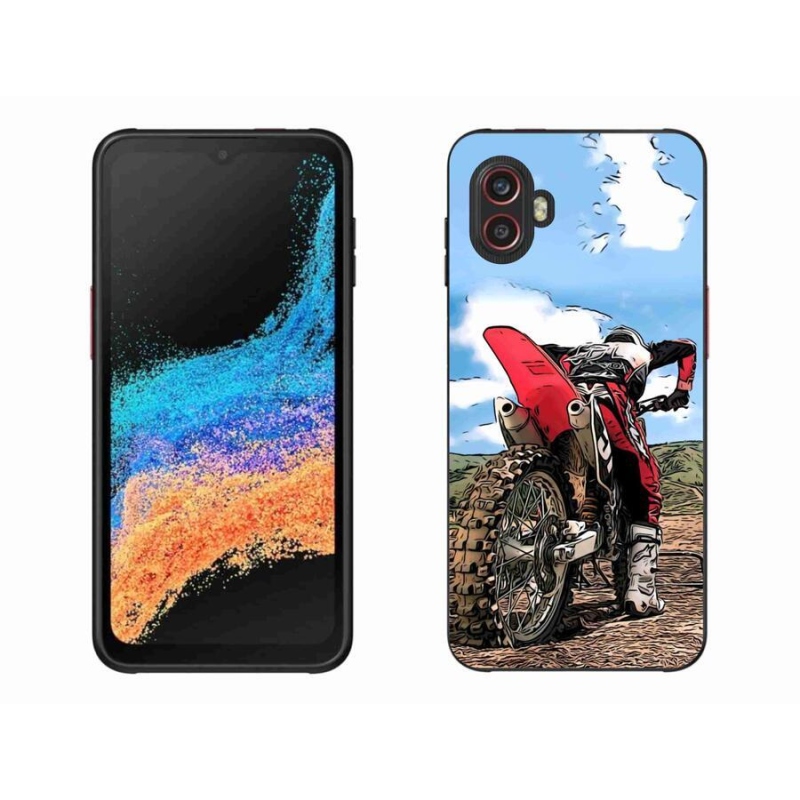 Gélový kryt mmCase na mobil Samsung Galaxy Xcover 6 Pro - moto