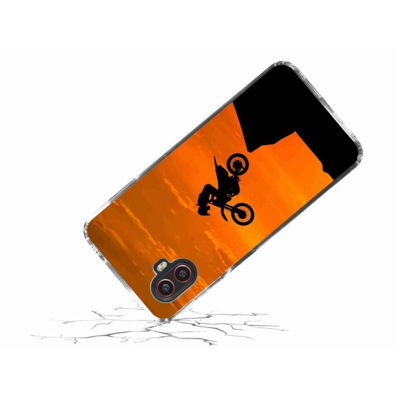 Gélový kryt mmCase na mobil Samsung Galaxy Xcover 6 Pro - motocross