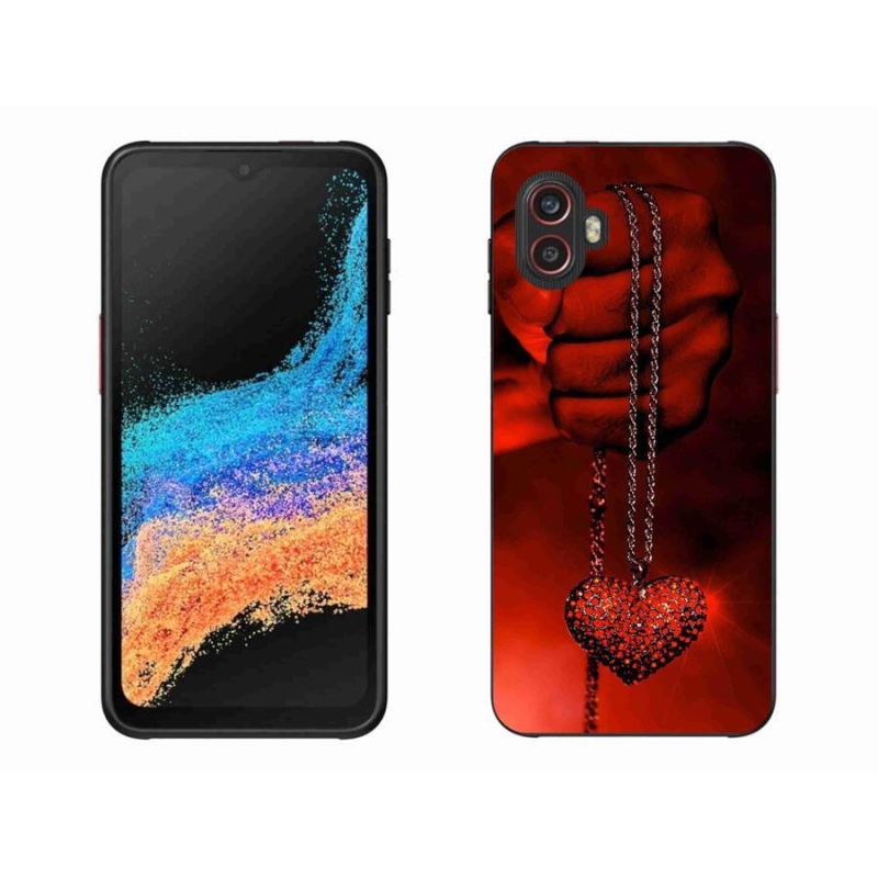 Gélový kryt mmCase na mobil Samsung Galaxy Xcover 6 Pro - náhrdelník