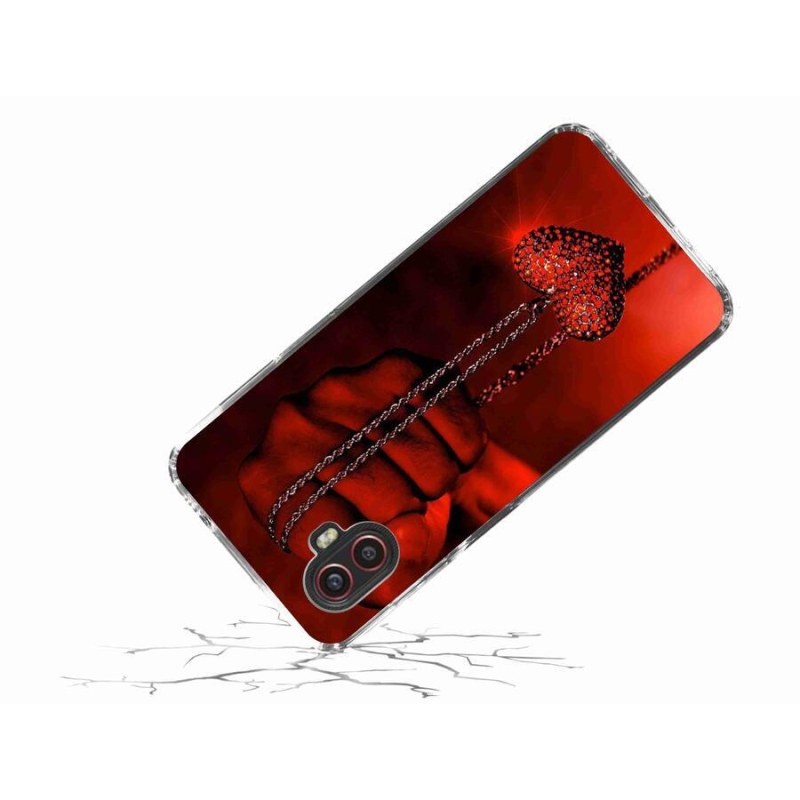 Gélový kryt mmCase na mobil Samsung Galaxy Xcover 6 Pro - náhrdelník