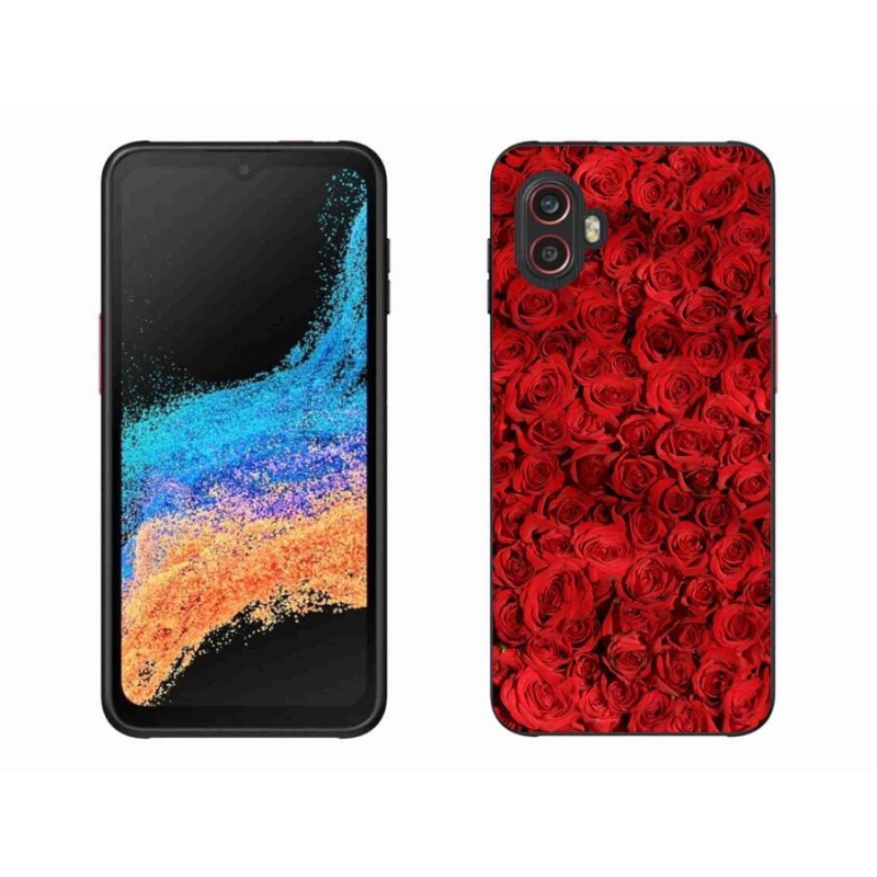 Gélový kryt mmCase na mobil Samsung Galaxy Xcover 6 Pro - ruža