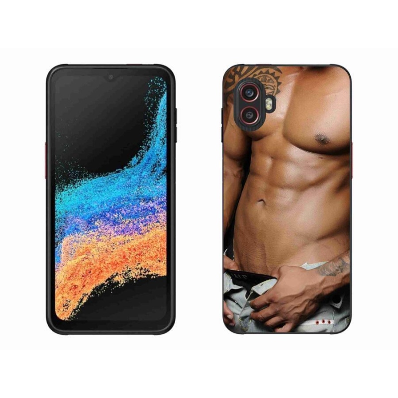 Gélový kryt mmCase na mobil Samsung Galaxy Xcover 6 Pro - sexy muž