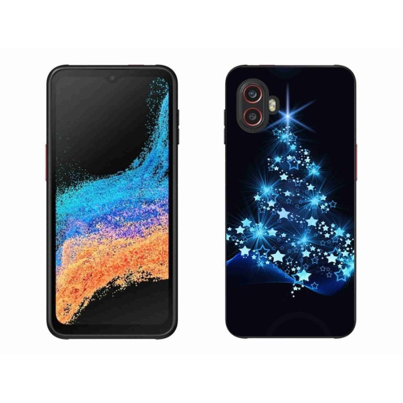 Gélový kryt mmCase na mobil Samsung Galaxy Xcover 6 Pro - vianočný stromček