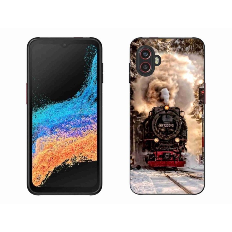 Gélový kryt mmCase na mobil Samsung Galaxy Xcover 6 Pro - vlak