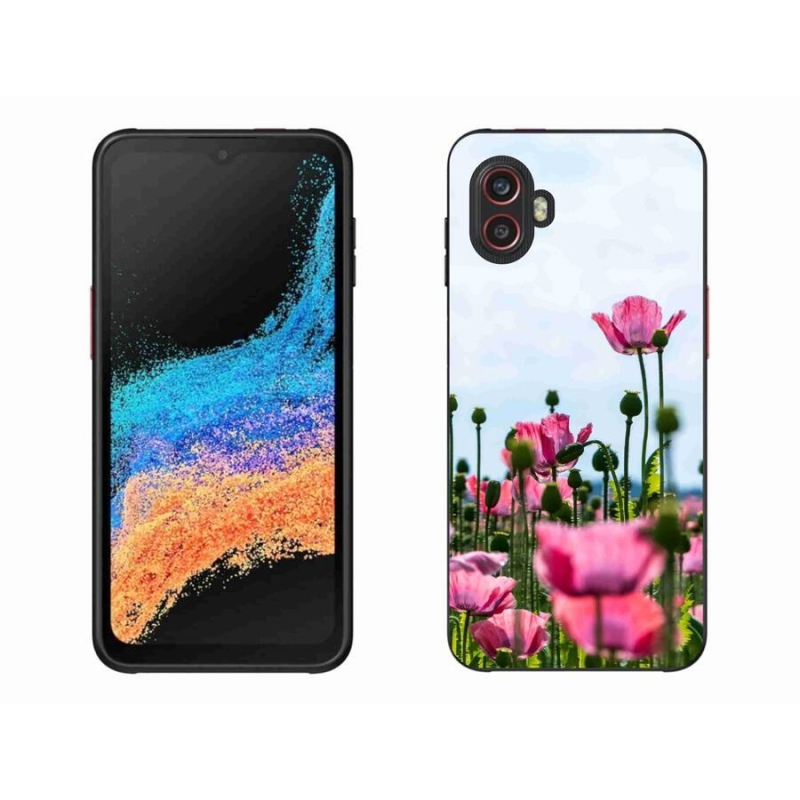 Gélový kryt mmCase na mobil Samsung Galaxy Xcover 6 Pro - vlčí mak