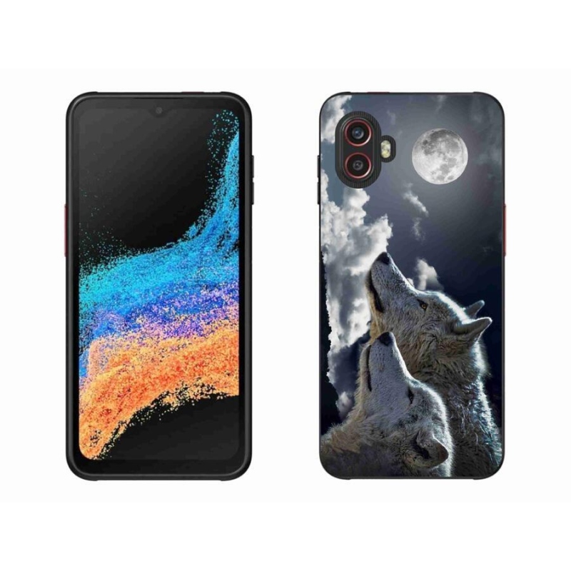 Gélový kryt mmCase na mobil Samsung Galaxy Xcover 6 Pro - vlci