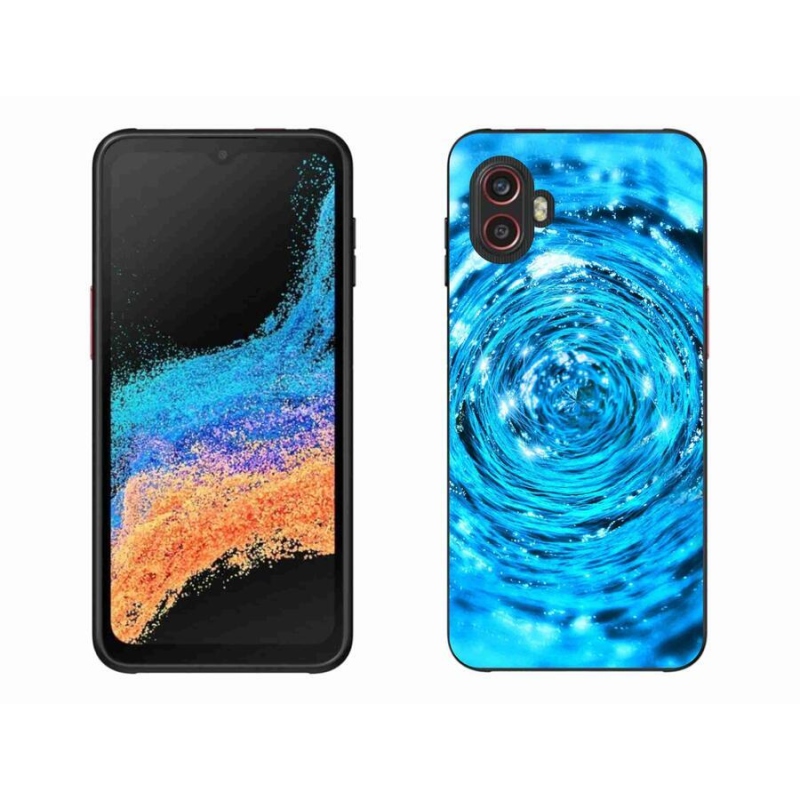 Gélový kryt mmCase na mobil Samsung Galaxy Xcover 6 Pro - vodný vír