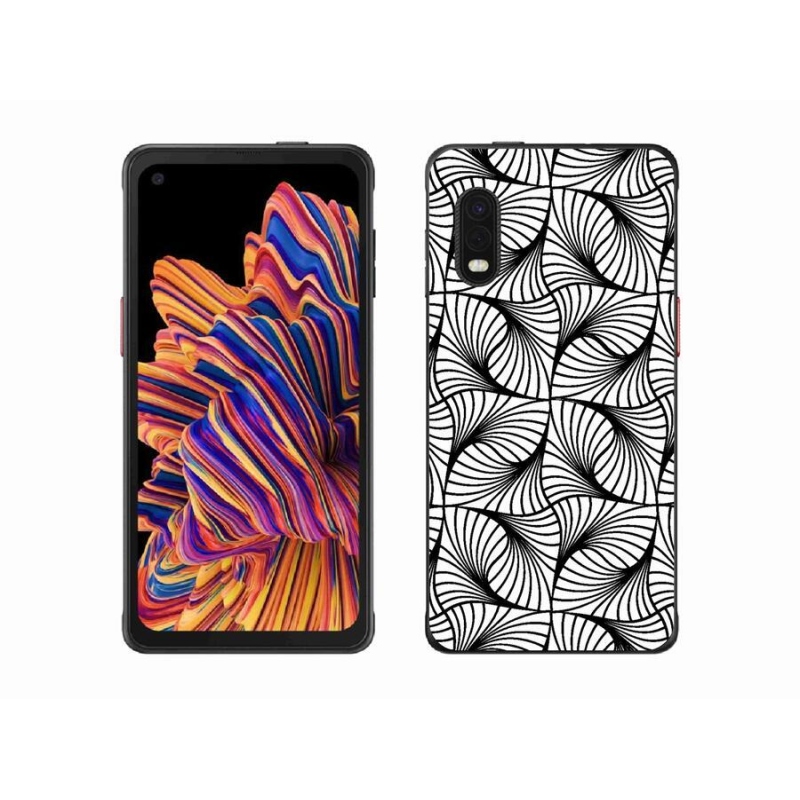 Gélový kryt mmCase na mobil Samsung Galaxy Xcover Pro - abstrakt 11