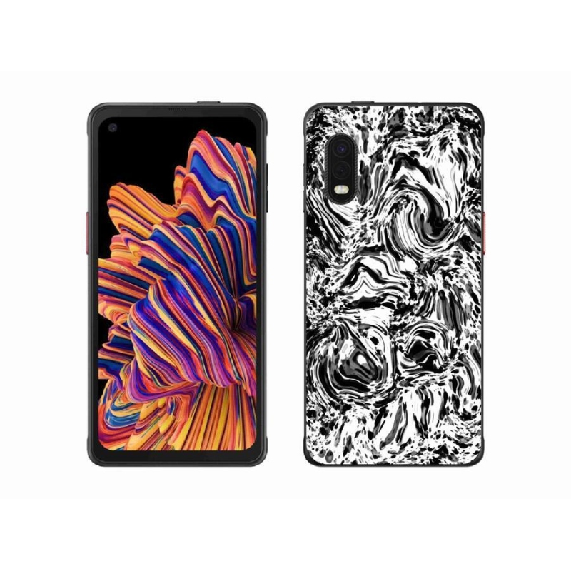 Gélový kryt mmCase na mobil Samsung Galaxy Xcover Pro - abstrakt 4