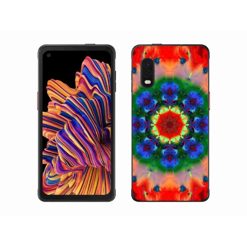 Gélový kryt mmCase na mobil Samsung Galaxy Xcover Pro - abstrakt 5