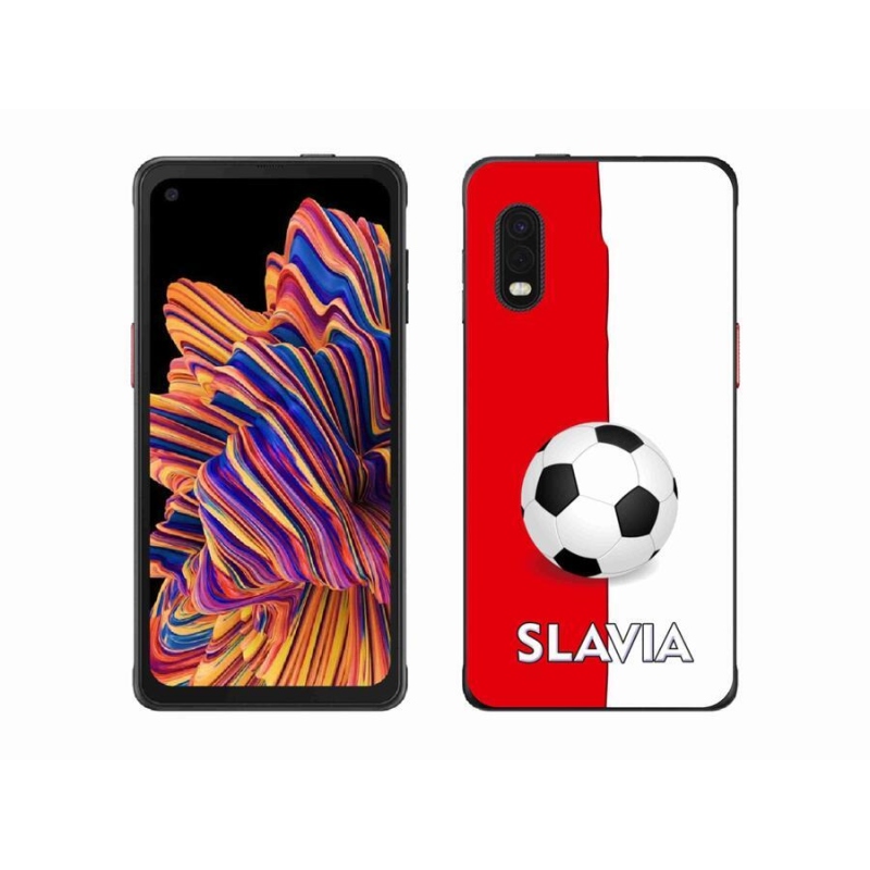 Gélový kryt mmCase na mobil Samsung Galaxy Xcover Pro - futbal 2