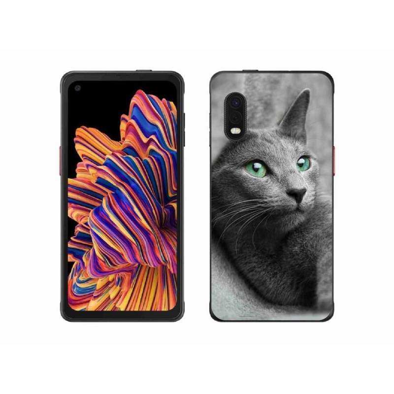 Gélový kryt mmCase na mobil Samsung Galaxy Xcover Pro - mačka 2