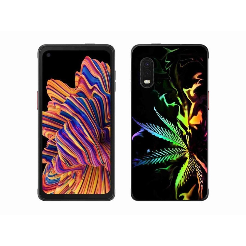 Gélový kryt mmCase na mobil Samsung Galaxy Xcover Pro - konope 2