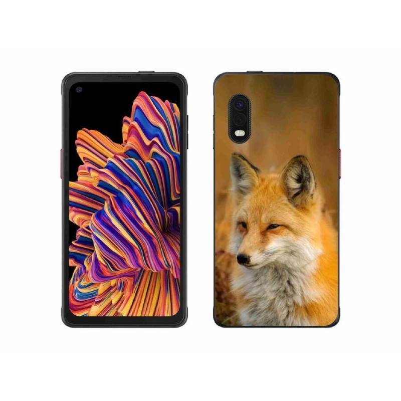 Gélový kryt mmCase na mobil Samsung Galaxy Xcover Pro - líška