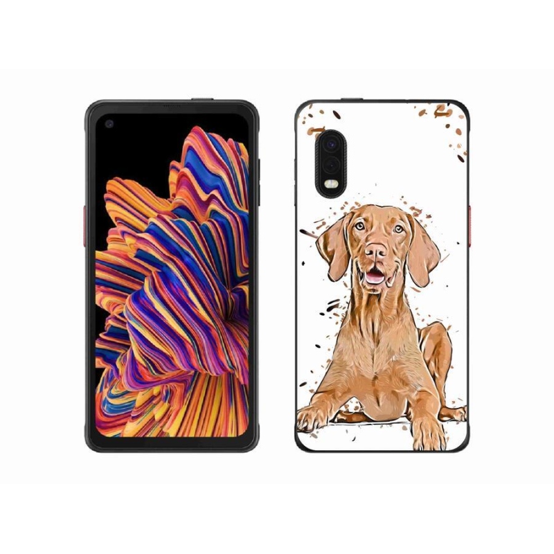 Gélový kryt mmCase na mobil Samsung Galaxy Xcover Pro - maďar