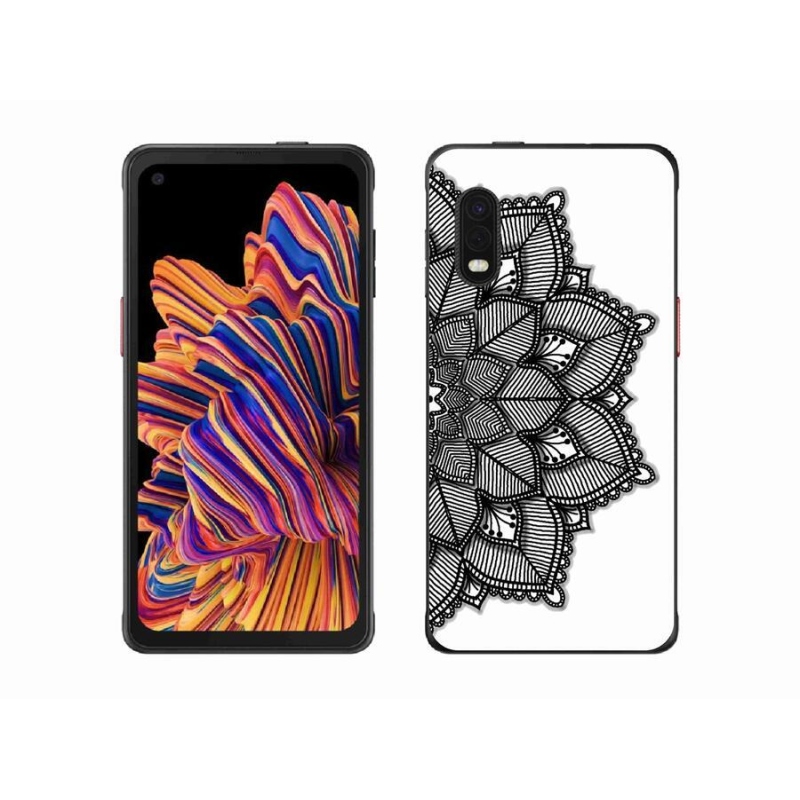 Gélový kryt mmCase na mobil Samsung Galaxy Xcover Pro - mandala