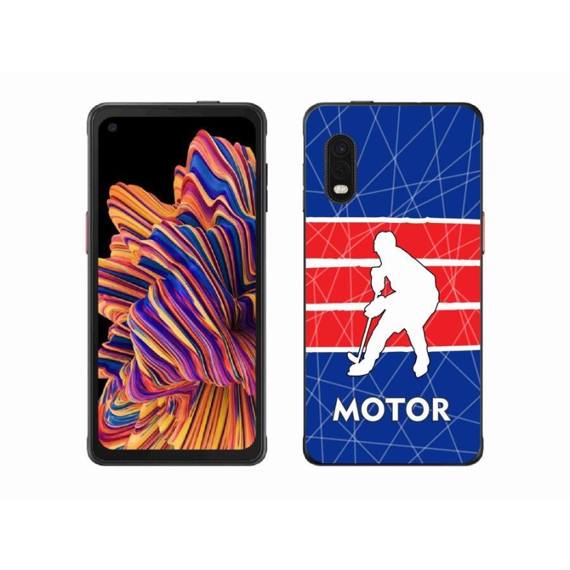 Gélový kryt mmCase na mobil Samsung Galaxy Xcover Pro - Motor