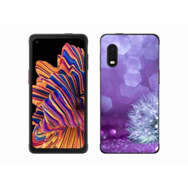 Gélový kryt mmCase na mobil Samsung Galaxy Xcover Pro - odkvitnuté púpava 2