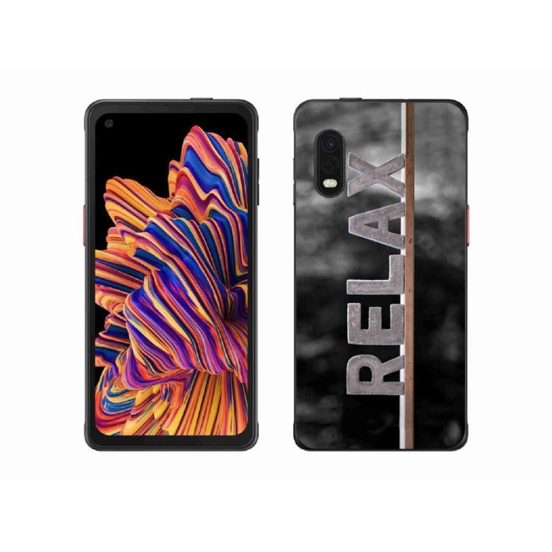 Gélový kryt mmCase na mobil Samsung Galaxy Xcover Pro - relax 1