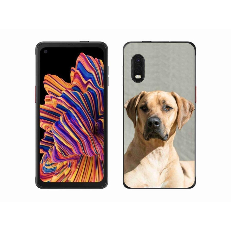 Gélový kryt mmCase na mobil Samsung Galaxy Xcover Pro - ridgeback