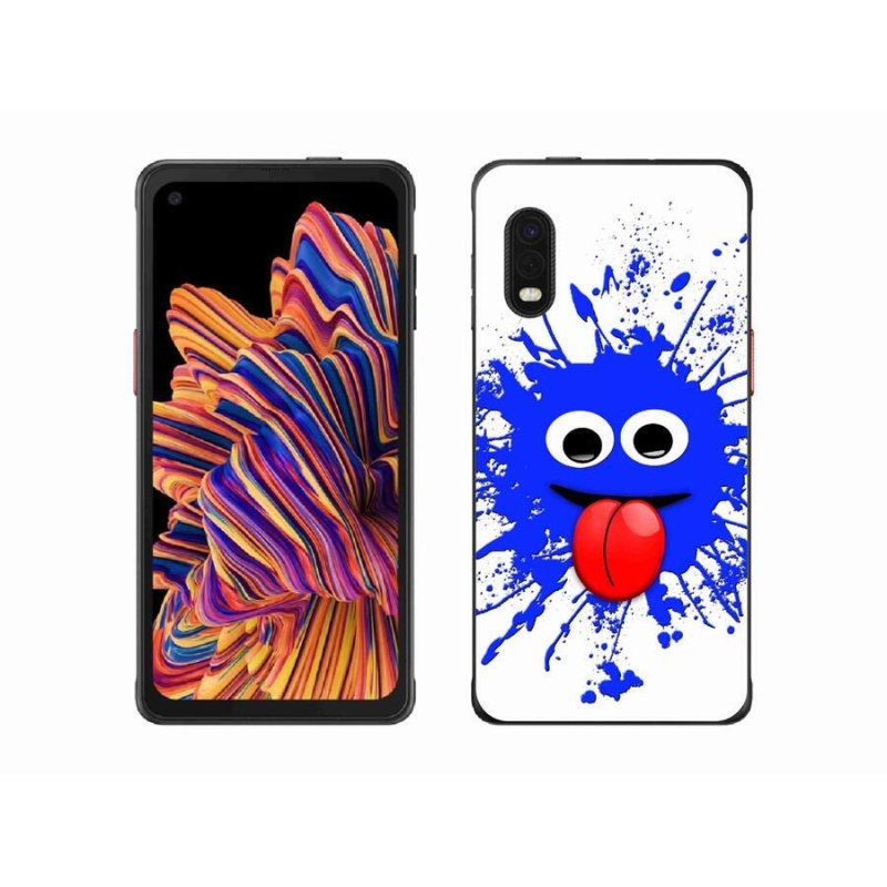 Gélový kryt mmCase na mobil Samsung Galaxy Xcover Pro - strašidlo