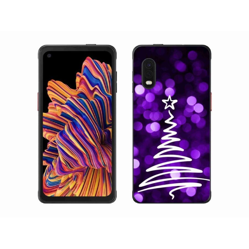 Gélový kryt mmCase na mobil Samsung Galaxy Xcover Pro - stromček