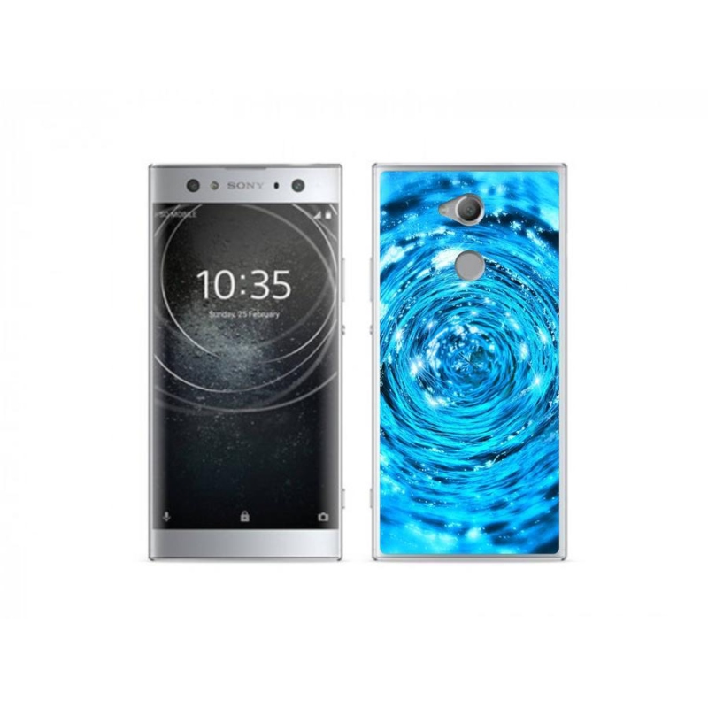 Gélový kryt mmCase na mobil Sony Xperia XA2 Ultra - vodný vír