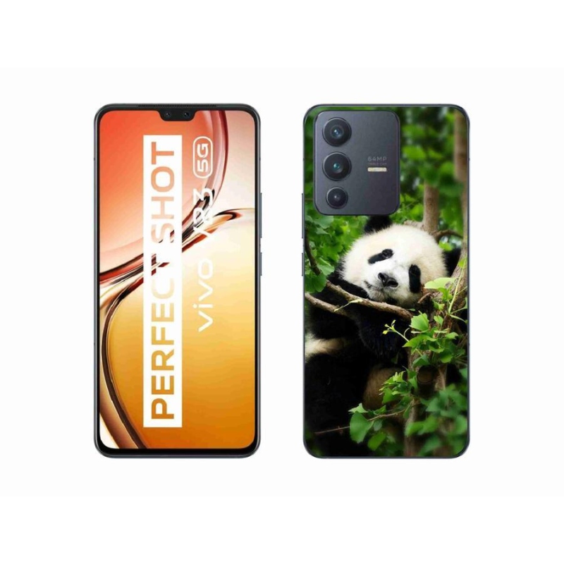 Gélový kryt mmCase na mobil Vivo V23 5G - panda