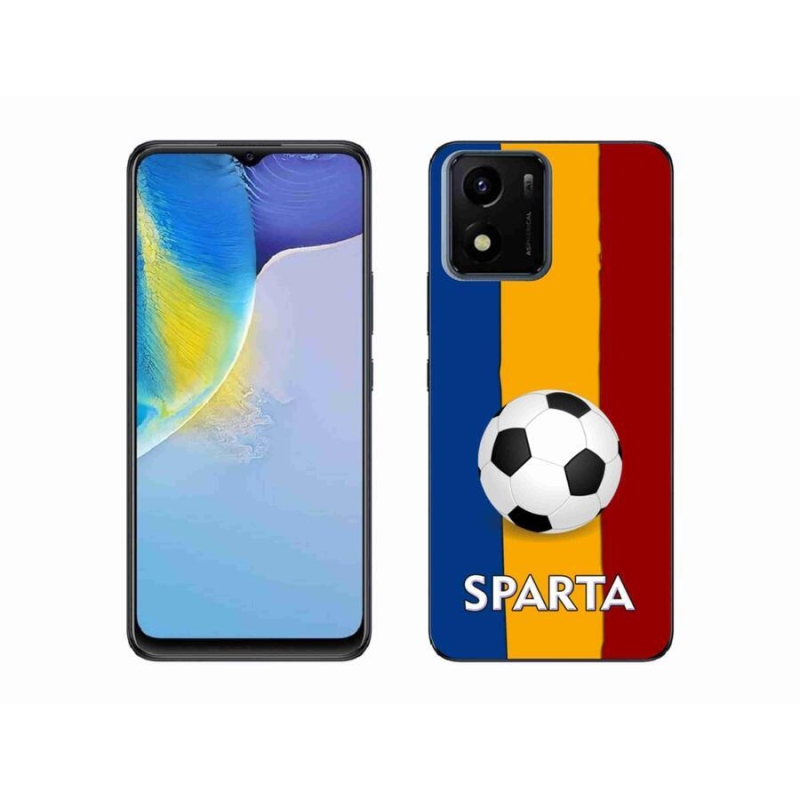 Gélový kryt mmCase na mobil Vivo Y01 - futbal 1