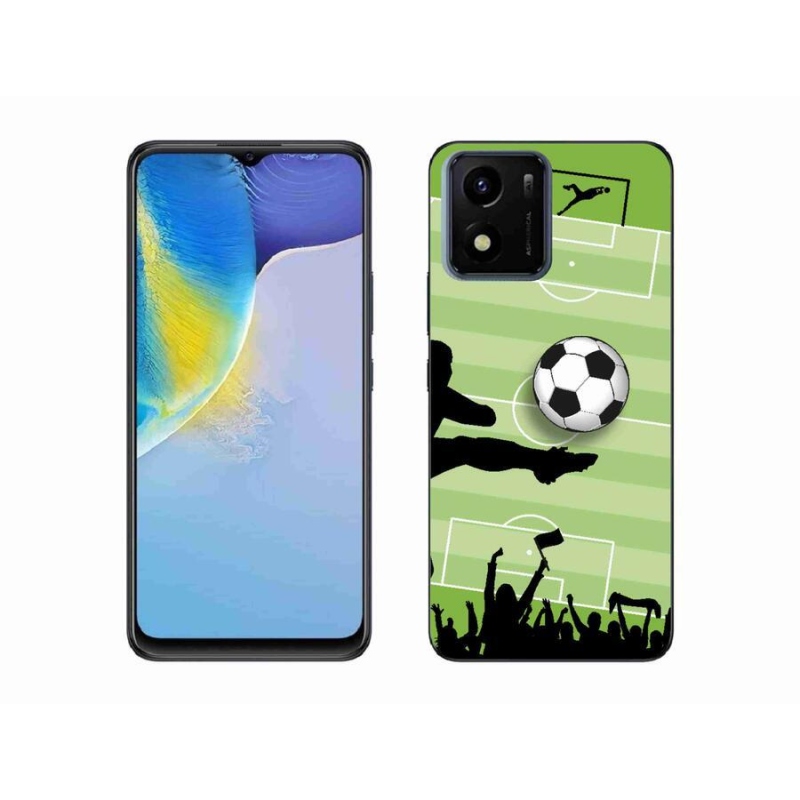 Gélový kryt mmCase na mobil Vivo Y01 - futbal 3