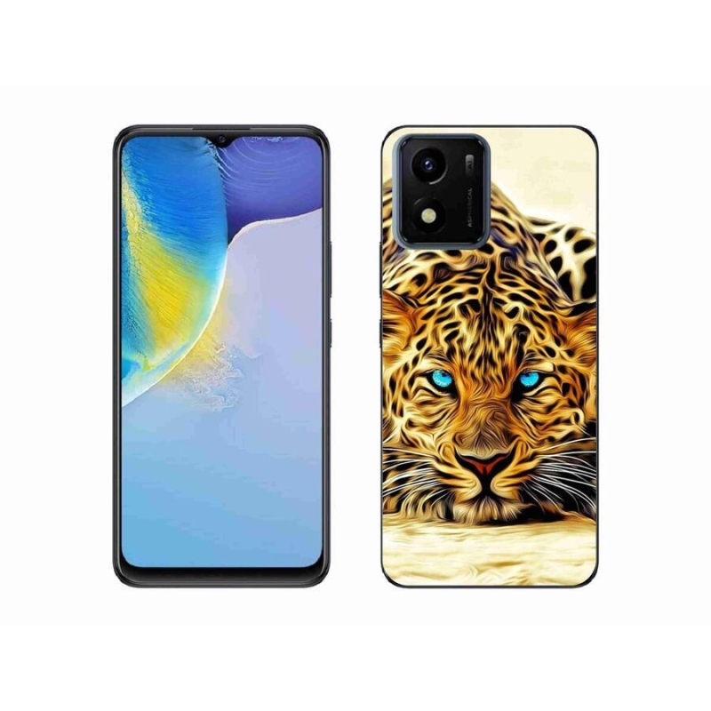 Gélový kryt mmCase na mobil Vivo Y01 - kreslený tiger