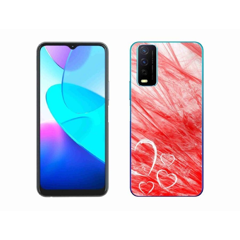 Gélový kryt mmCase na mobil Vivo Y11s/Y20s - heart