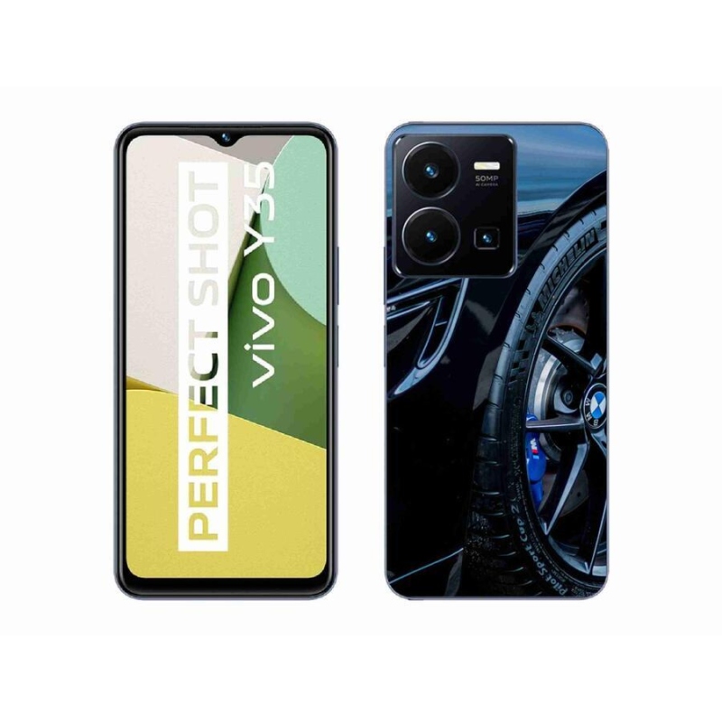 Gélový kryt mmCase na mobil Vivo Y35 - auto 2