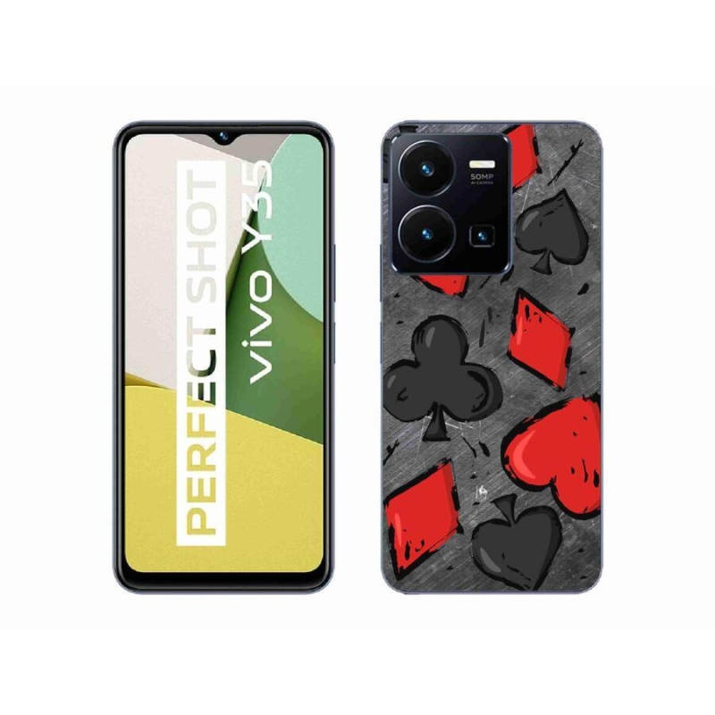 Gélový kryt mmCase na mobil Vivo Y35 - karta 1