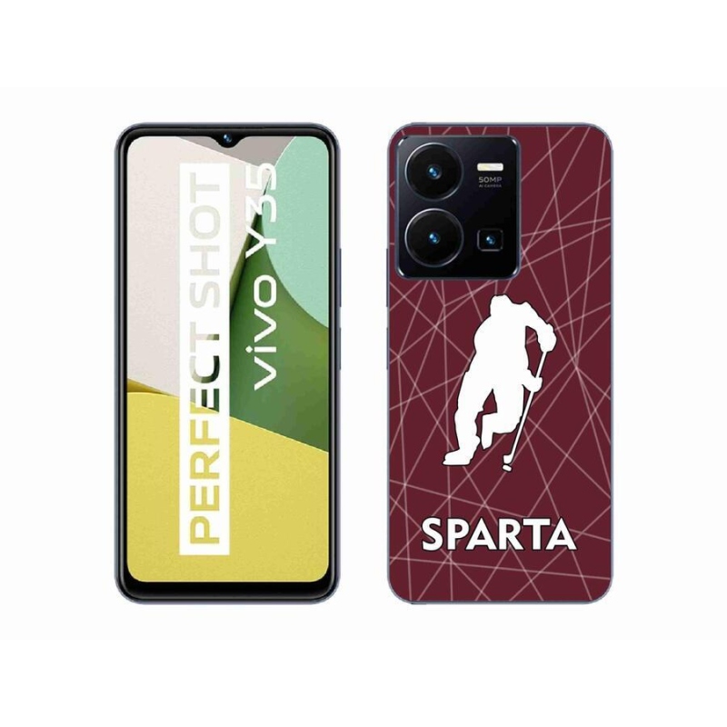 Gélový kryt mmCase na mobil Vivo Y35 - Sparta