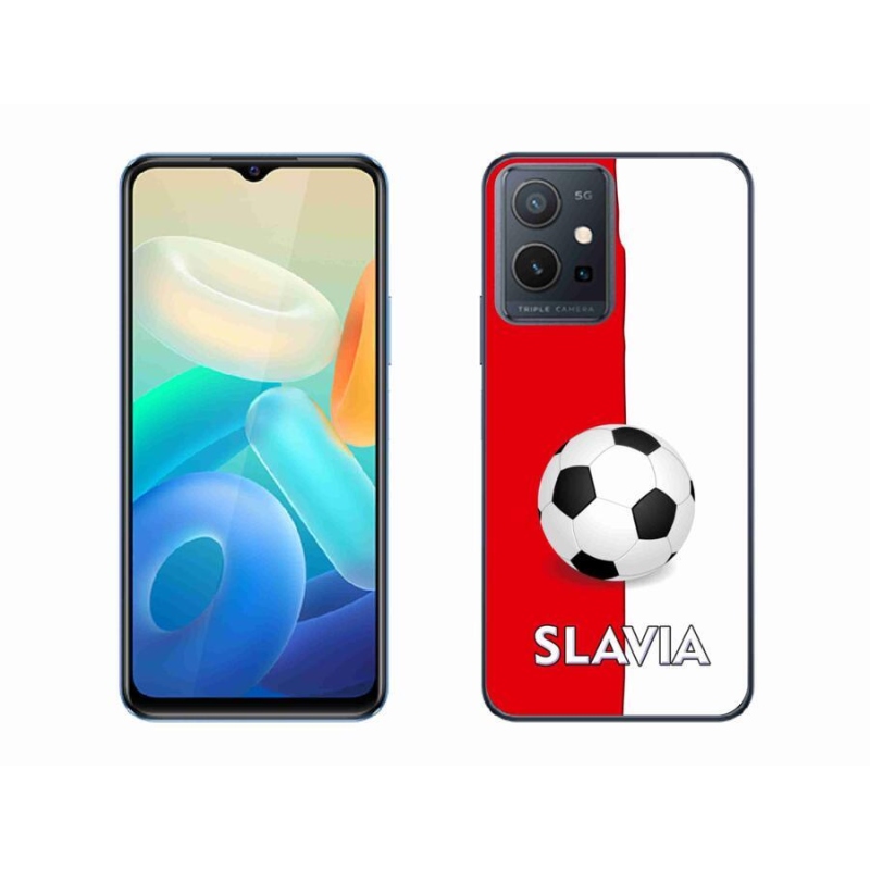 Gélový kryt mmCase na mobil Vivo Y55 5G - futbal 2