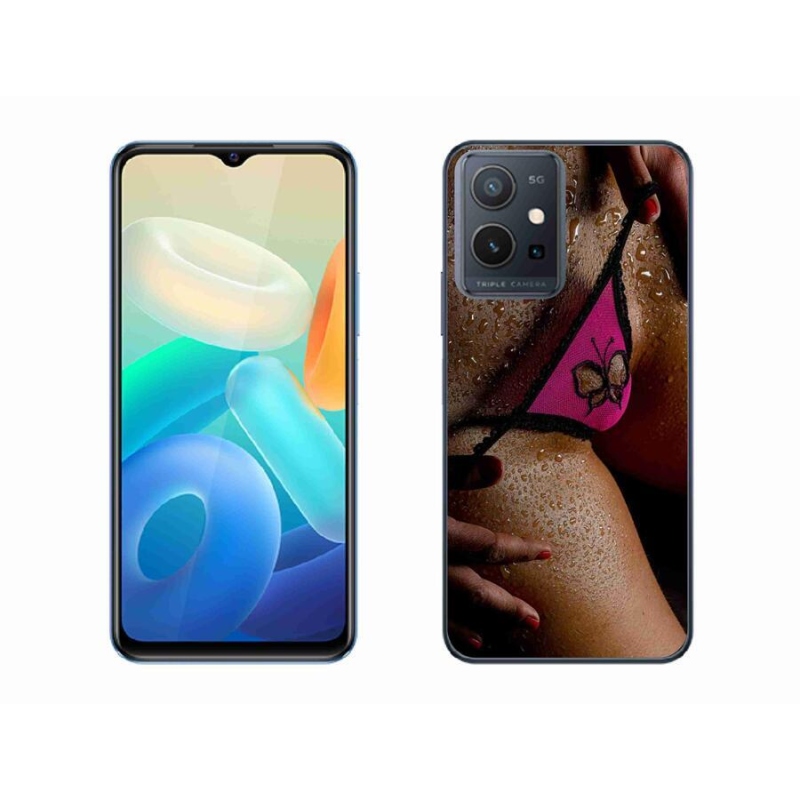 Gélový kryt mmCase na mobil Vivo Y55 5G - sexy žena